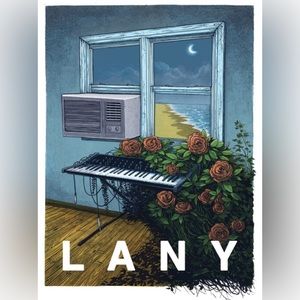 ❌SOLD❌ LANY Malibu Nights authentic poster RARE